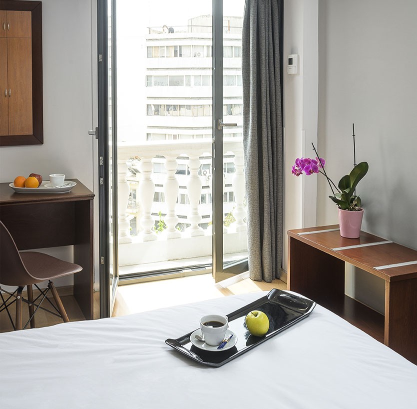 DOUBLE ROOM WITH LARGE BALCONY